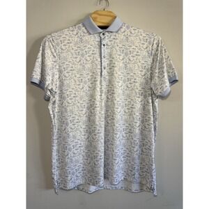 Greyson Ocean Curiosities Graphic Polo Shirt 2XL